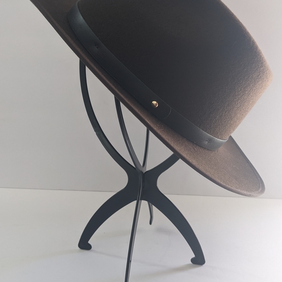 Lack Of Color Brown Wool And Leather Fedora main image 10